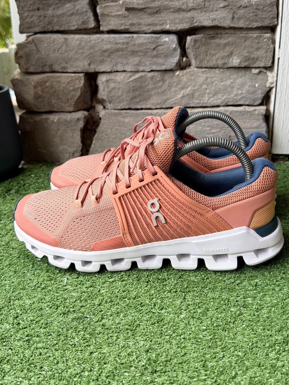 On Running Cloudswift Blush/Denim Womens Sneakers